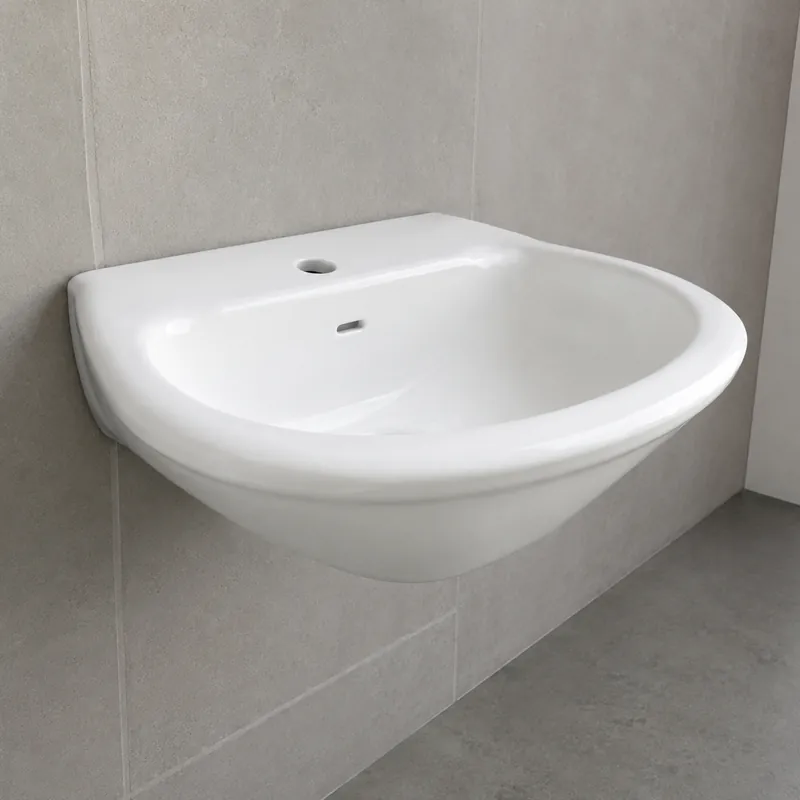 Lavamano S/Pedestal Shelby Edesa Bco 130 — vista 2