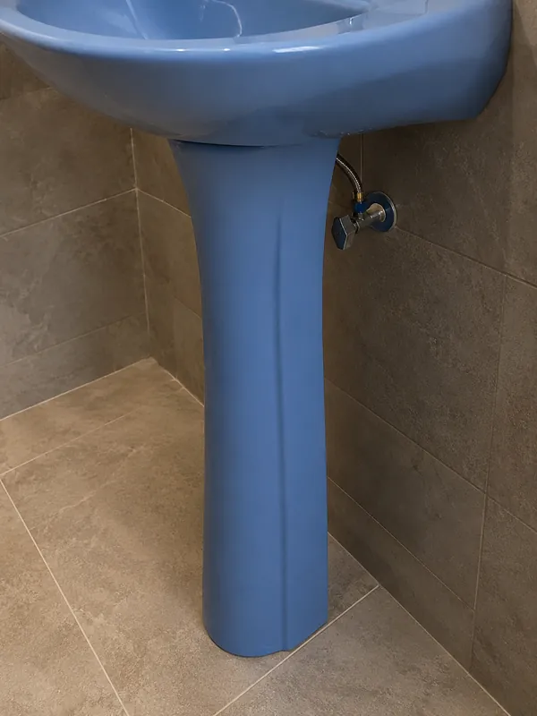 Pedestal Edesa Shelby Azul — vista 2