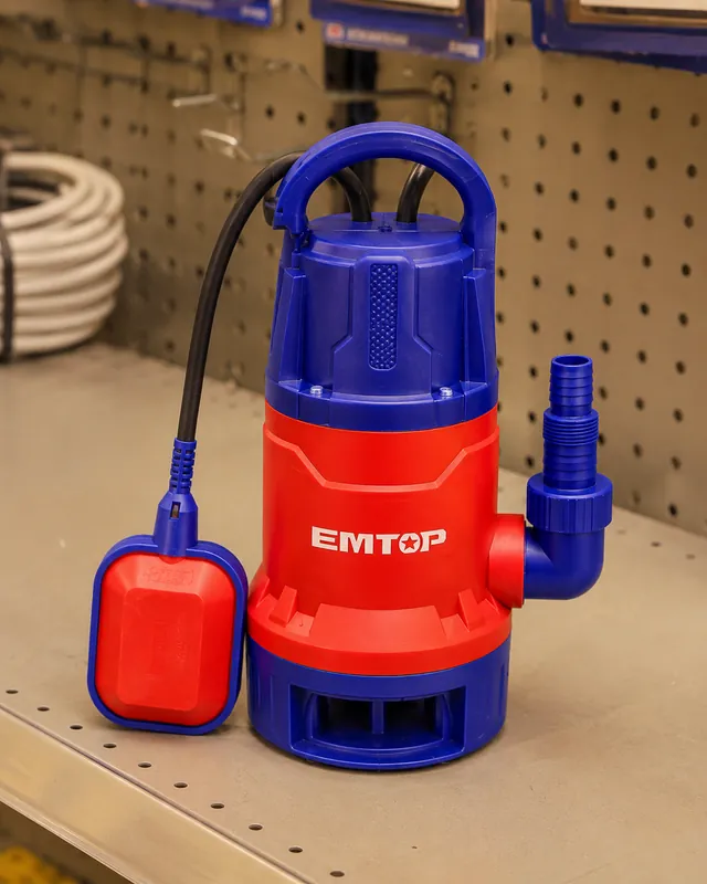 Bomba Sumergible Para Agua Residuales 1hp Emtop — vista 3