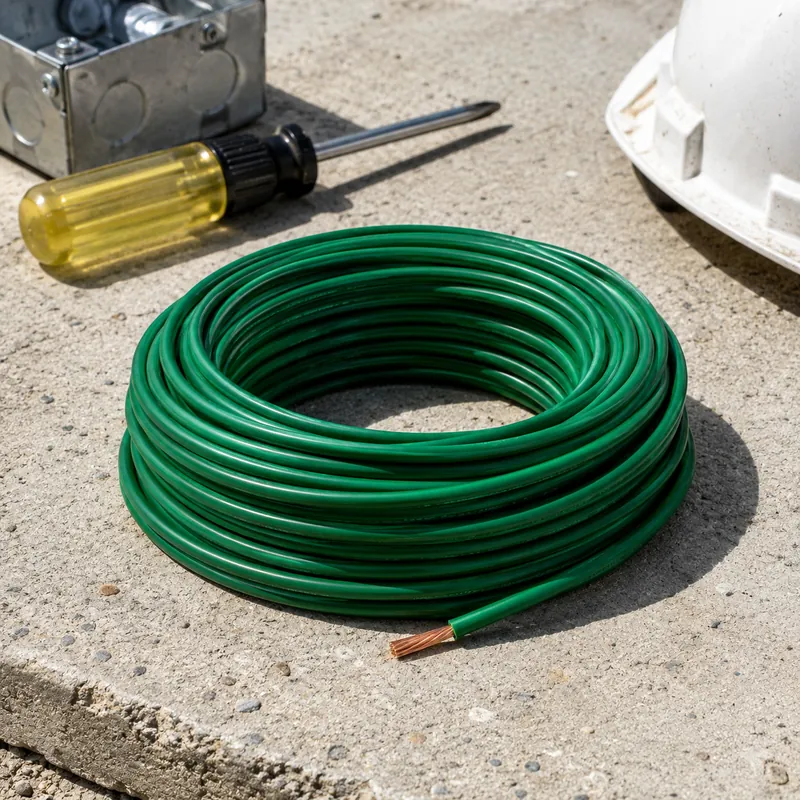 Alambre Elect. Std Verde #8 (6.0) — vista 3
