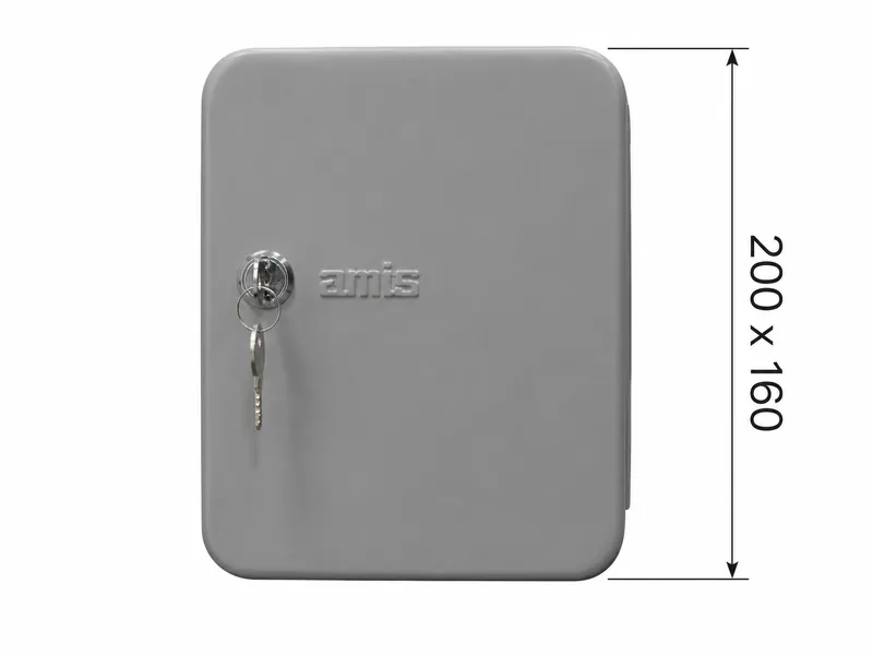 Porta Llaves Amig 2171-300x240x70mm Gris Emp 1/6 — vista 3