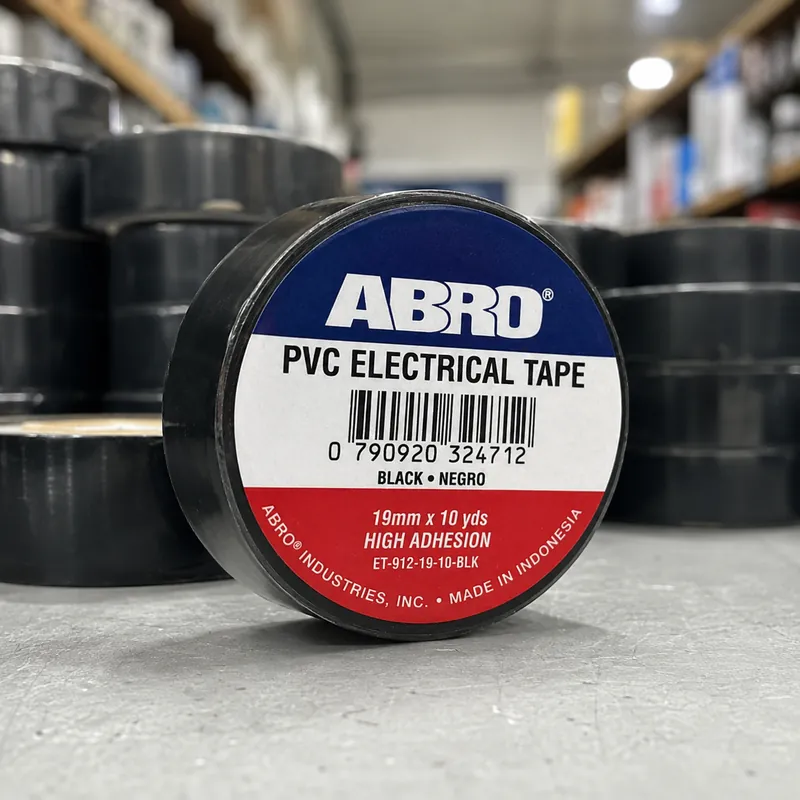 Tape Electrico Abro 3/4 X 10 Yardas (Caj 10) // 10 Min — vista 3