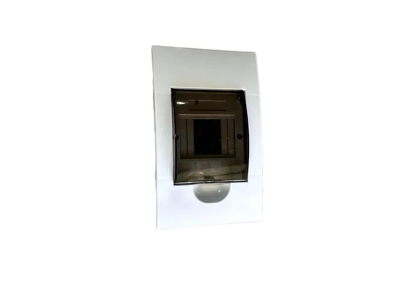 Caja De Breaker Empostrar Europea 4 Circuito — vista 2
