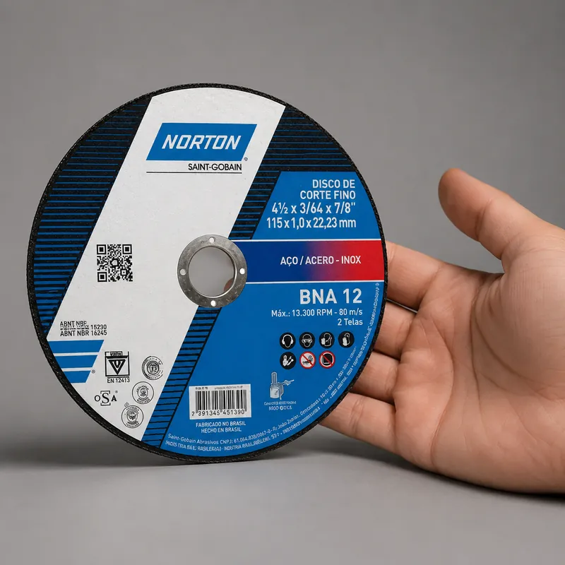 Disco De Corte Plano Norton 9 X 7/8 Clipper Mr832 — vista 4