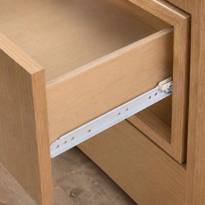 Corredera De Gaveta Blanca 16"" (0.8mm) — vista 3