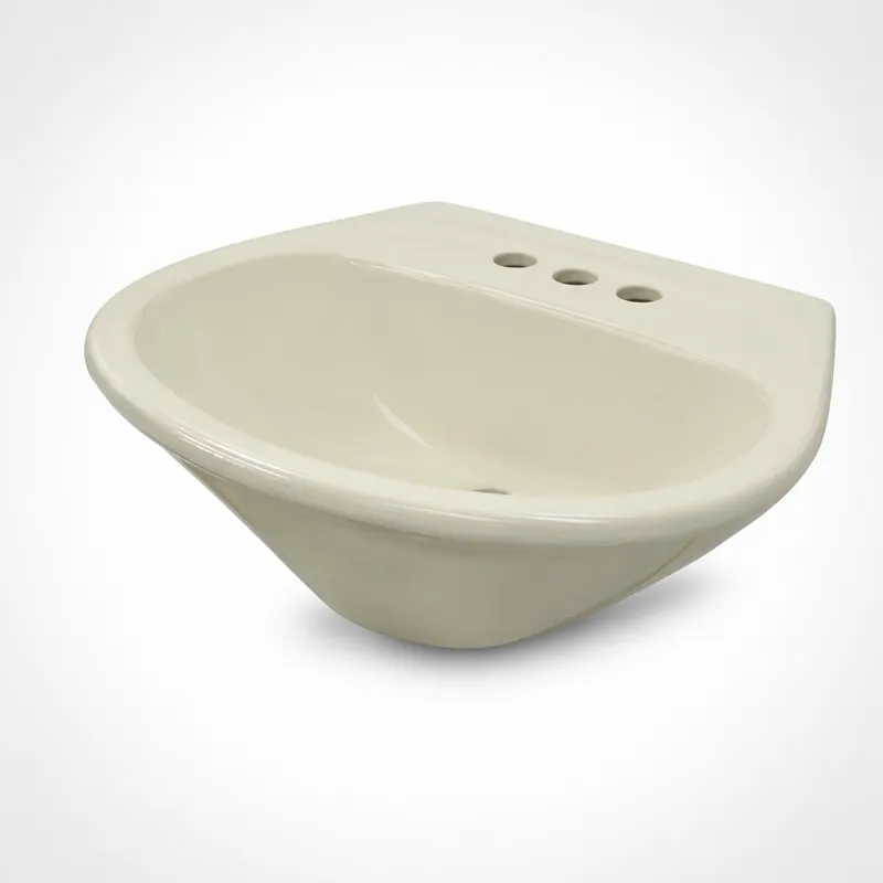 Lavamanos Shelby Bone S/ Pedestal Edesa