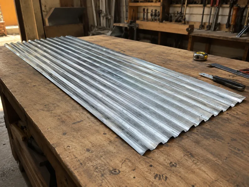 Plancha De Zinc #34 De 12 Pies Metaldom (Atado 100) — vista 2