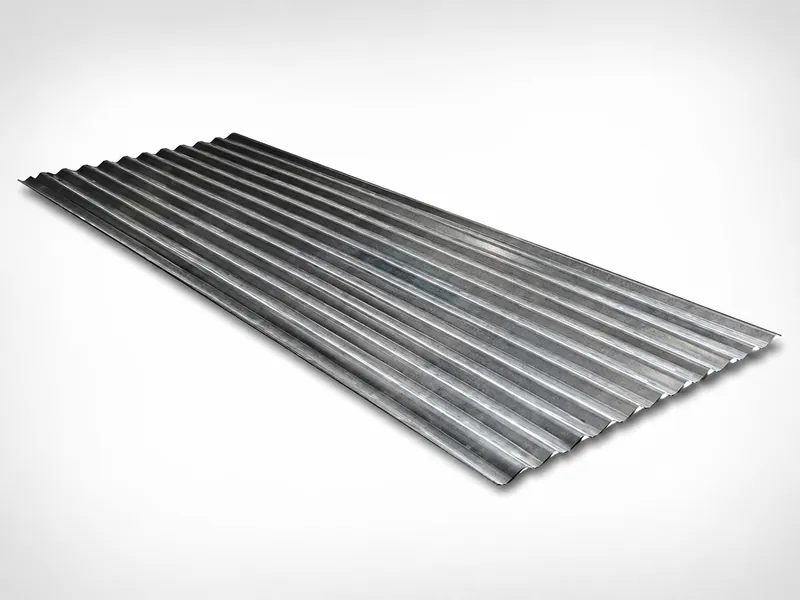 Plancha De Zinc #34 De 12 Pies Metaldom (Atado 100)