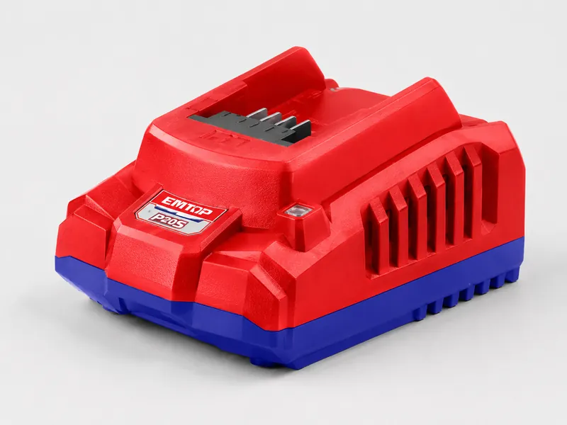 Cargador Bateria 20v 2.0a (110v-240v 50/60hz) Emtop — vista 2