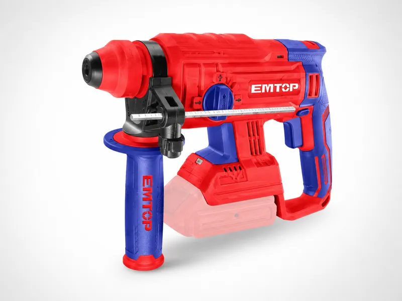 Taladro Rotomartillo Inalambrico (No Incluye Bateria) Emtop — vista 2