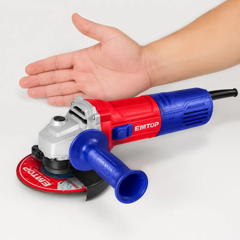 Pulidora Disc-4-1/2" Rosc-5/8" 750w Emtop (Caj. 25) — vista 3