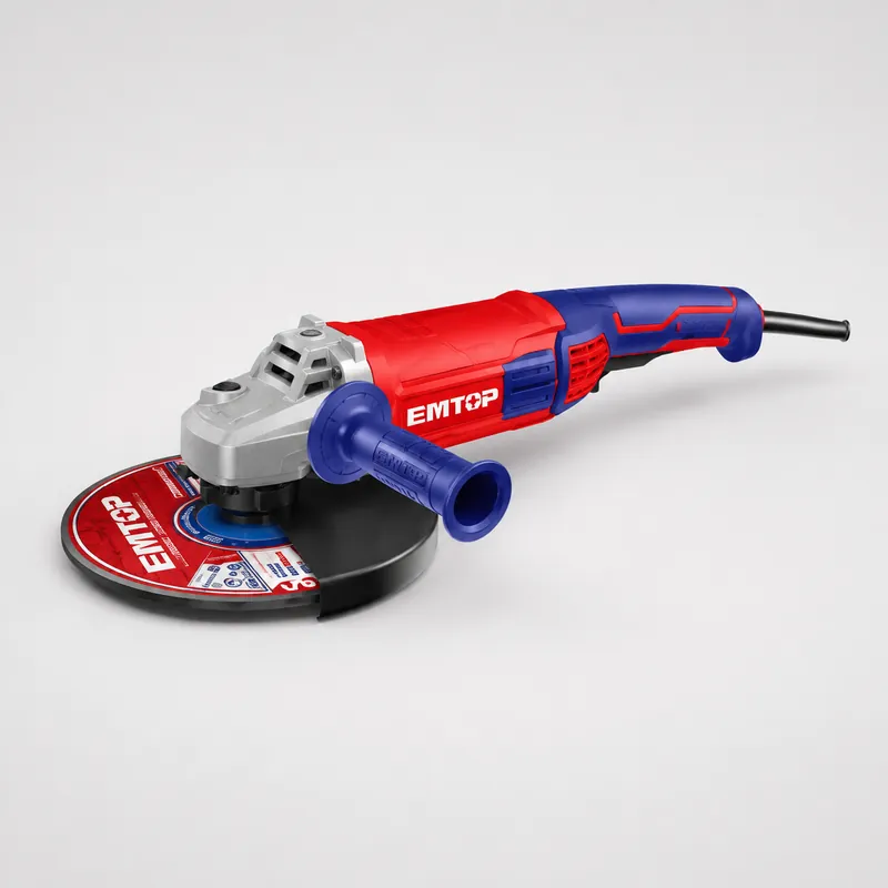 Pulidora Disc-9" Rosc-5/8" 2200w Emtop (Caj. 50)