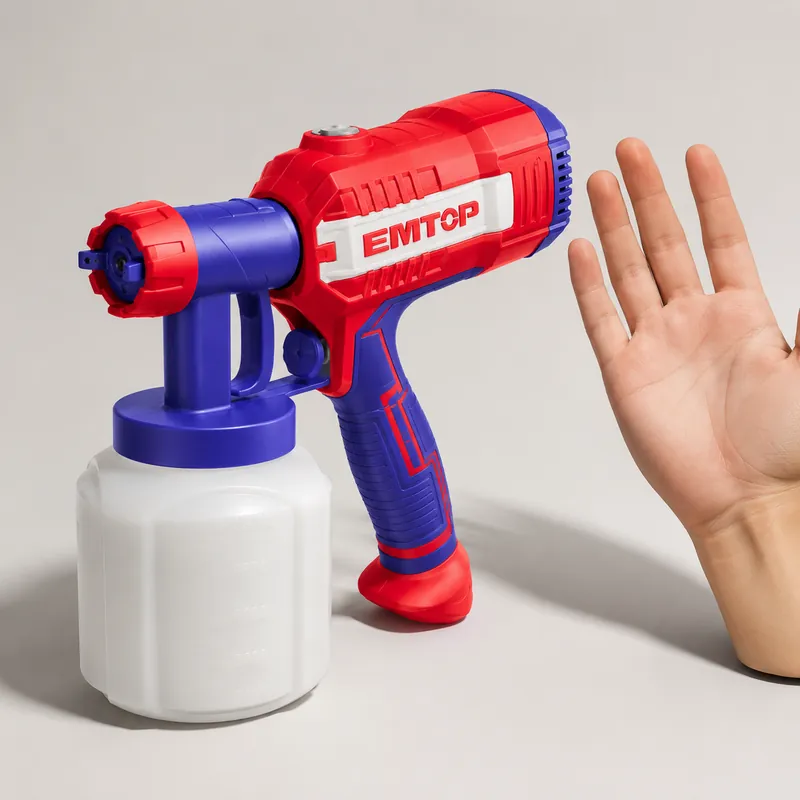 Pistola Pintar 800ml 450w Emtop — vista 5