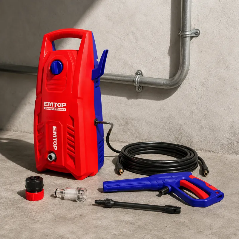 Hidrolavadora 1900psi 1400w Emtop — vista 3
