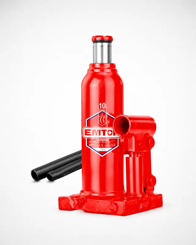 Gato Hidraulico Tipo Botella 10 Tons. Emtop