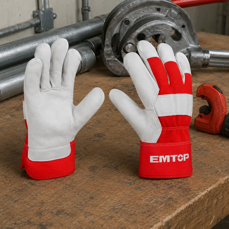 Guantes Cuero 10.5" Emtop (Paq.12/1) — vista 2