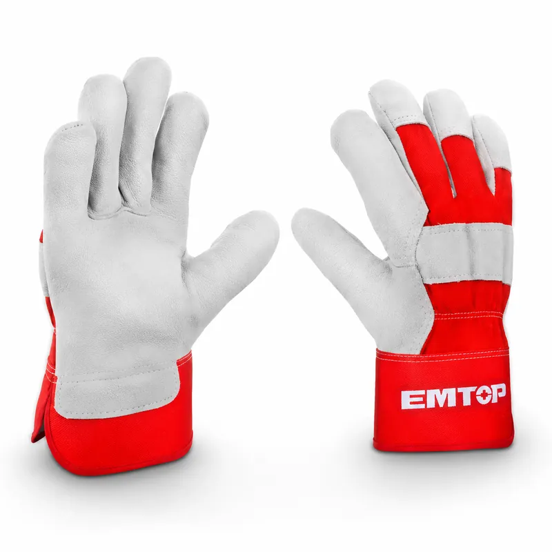 Guantes Cuero 10.5" Emtop (Paq.12/1)