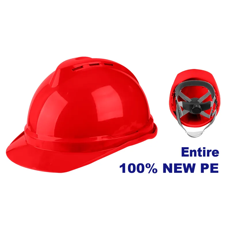 Casco Seguridad Emtop Color Rojo — vista 2