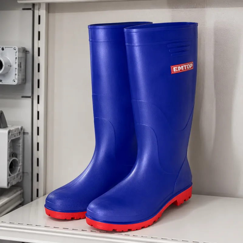 Botas Goma P/Lluvia Pvc/Nitrilo Impermb. Size 39 Emtop — vista 4