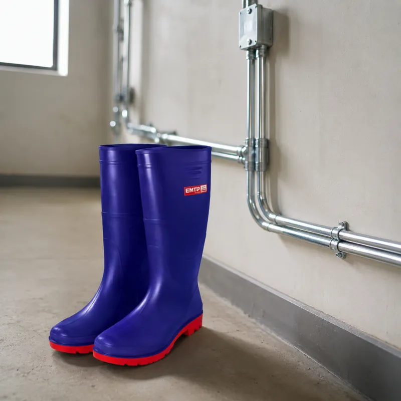Botas Goma P/Lluvia Pvc/Nitrilo Impermb. Size 42 Emtop — vista 3
