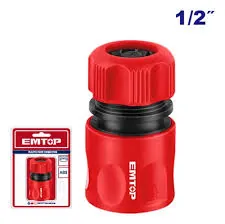 Conector Para Manguera 1/2 Emtop (Caja De 12)