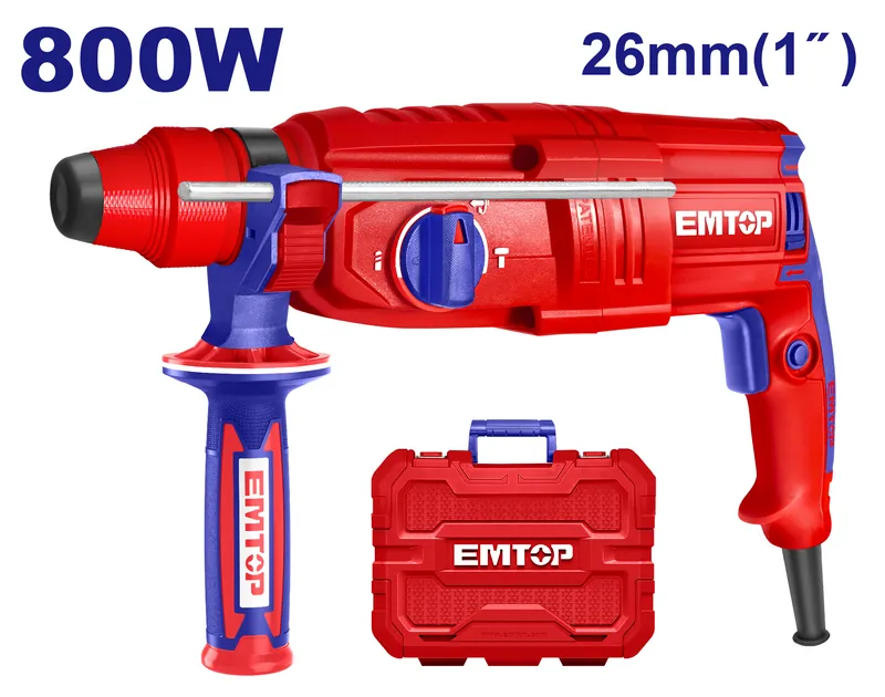 Taladro Rotomartillo Sds Plus 110v 800w Emtop — vista 2