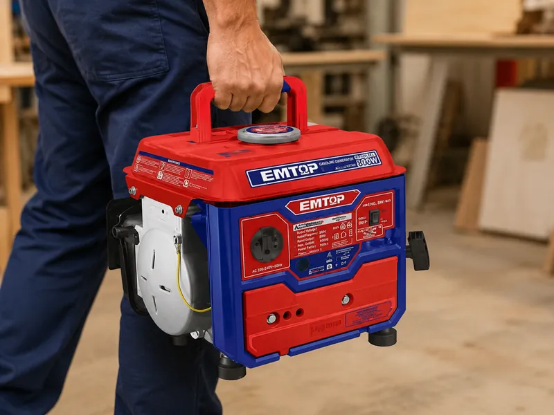 Planta Electrica 800w Gasolina 2-Tiempos Emtop