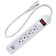 Regleta Electrica Con Puerto Usb — vista 2