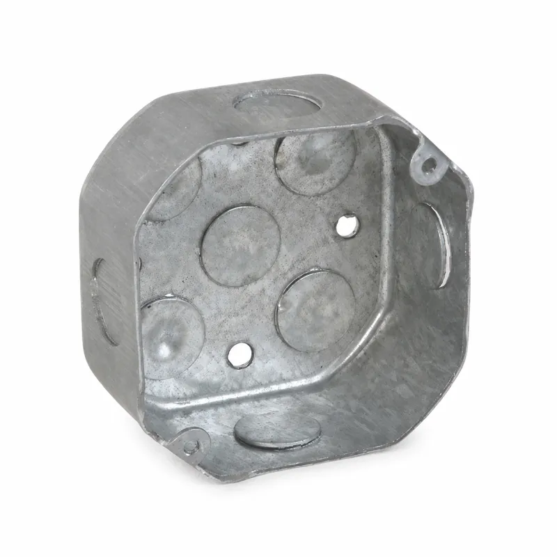 Caja Electrica Octagonal Metal 1.5 (Caj. 50) (Salida De 1/2) — vista 4
