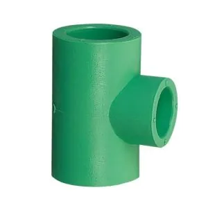 Tee Red 63x32 Mm Ppr S2.5 Pn20 Sonaca (Caj.48) 2x1 — vista 2