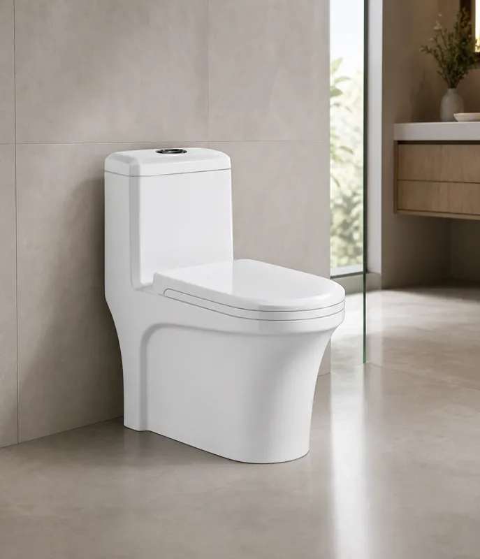 Inodoro 1 Pieza Blanco Selora 866 (590*380*730mm)