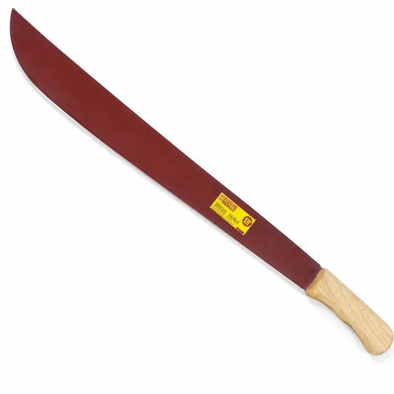 Machete 31d, 22" Clasico, Rojo, Madera R "homefer Tools" (Caj.12)