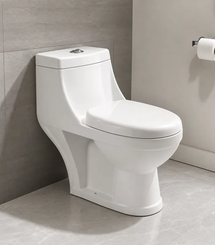 Inodoro 1 Pieza Blanco Selora 8243 ( 670*350*610)