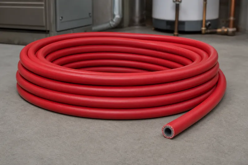 Manguera De Gas Roja 3/8*164 Pies