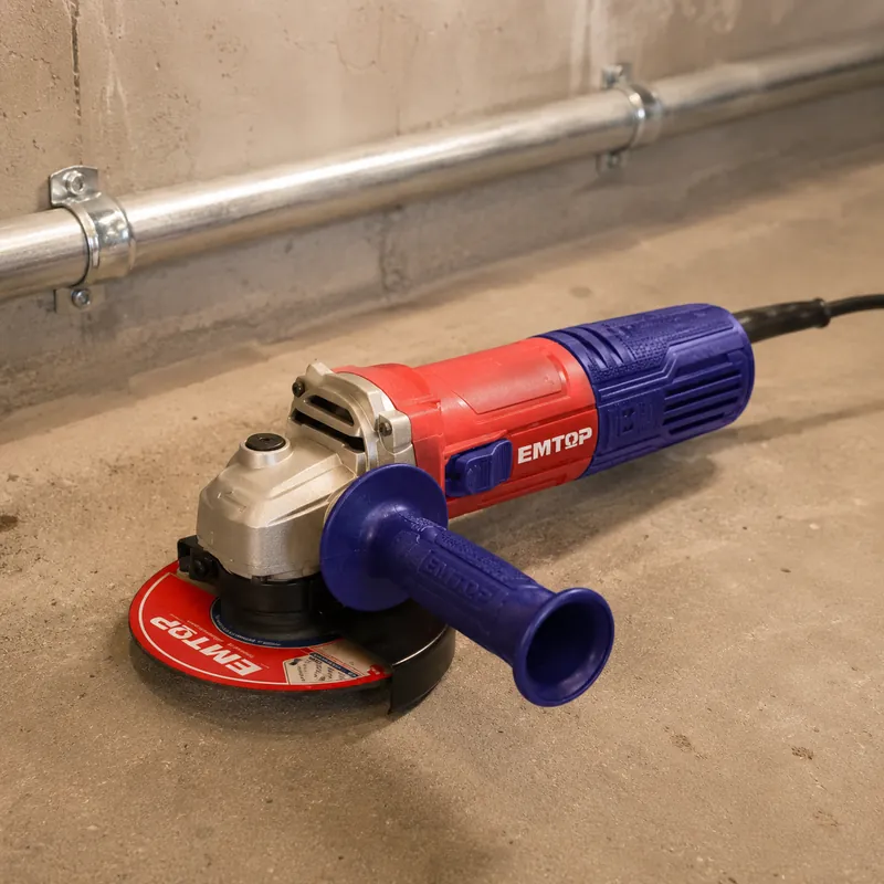 Pulidora Disc-4 1/2 Rosc-5/8 900w Emtop — vista 2