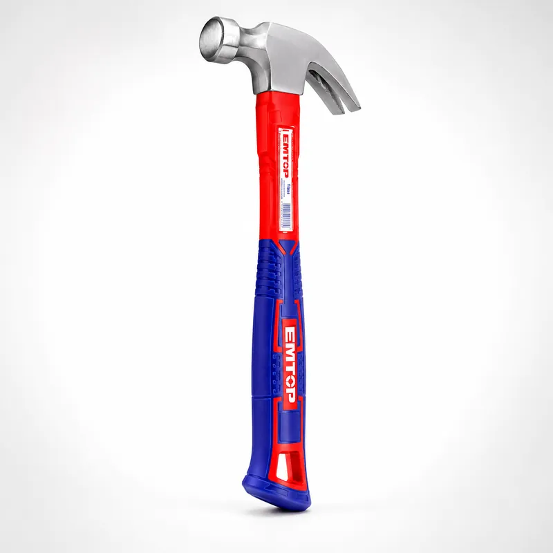 Martillo 20 Oz C/Cabo Fibra De Vidrio Emtop (Caj. 6)