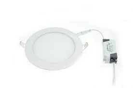 Panel De Luz Led Empostrable Redondo 12w 7" (Caj.20) — vista 2
