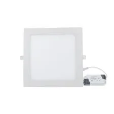 Panel De Luz Led Empostrable Cuadrado 18w (Caj. 20) — vista 2