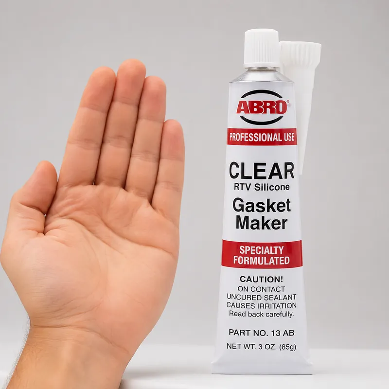 Silicon Abro Clear 3 Onz (Caj 12) // 12 Min — vista 3