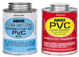 Cemento Pvc Abro Clear 4 Oz (Caj. 24) // 24 Min.