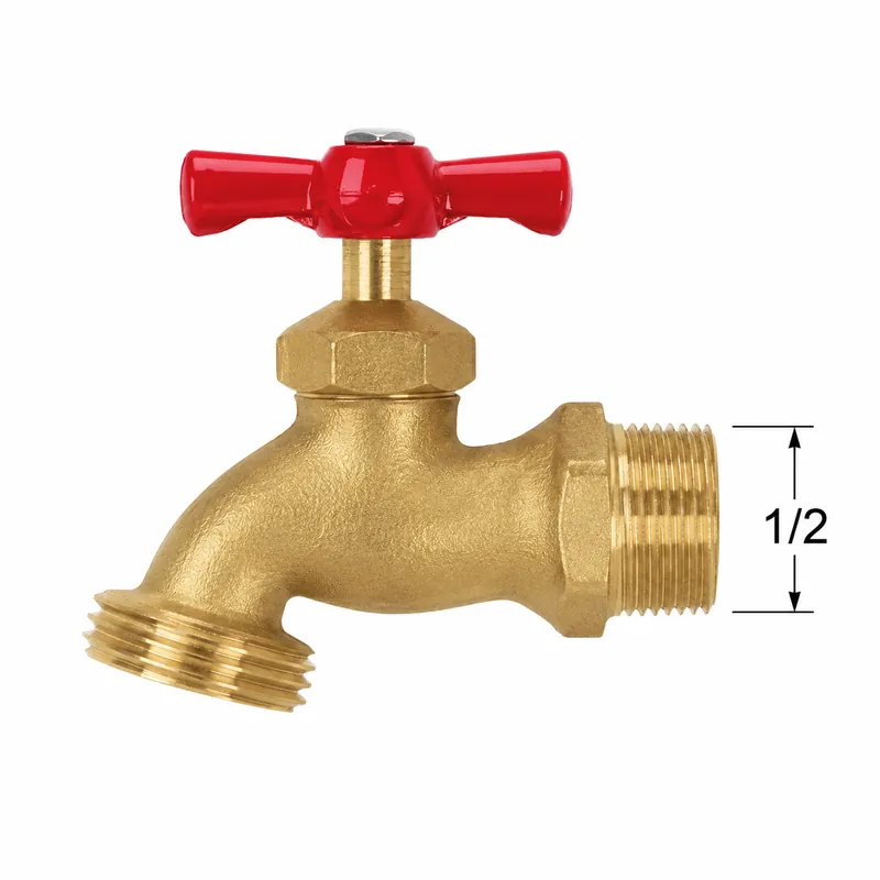 Llave De Chorro R/Manguera De Bronce Pesada T/Nibco 1/2 — vista 3