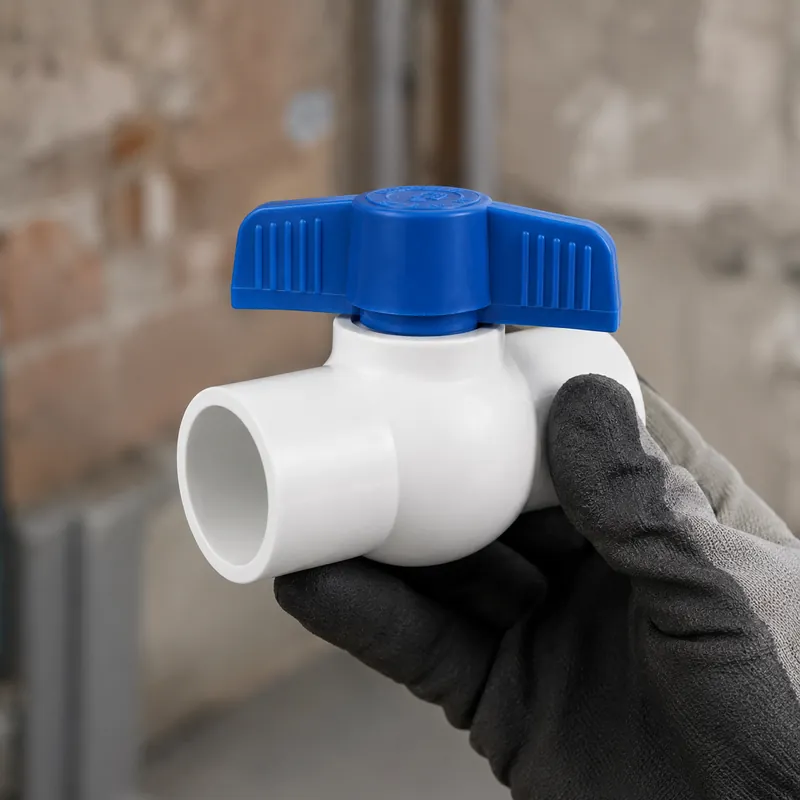 Llave De Bola Pvc 2 De Paso — vista 2