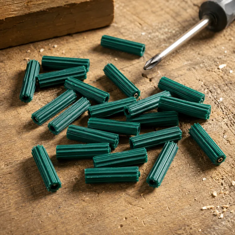 Tarugos Verde 1/4*2 (7x50mm) Plug-0750 — vista 2